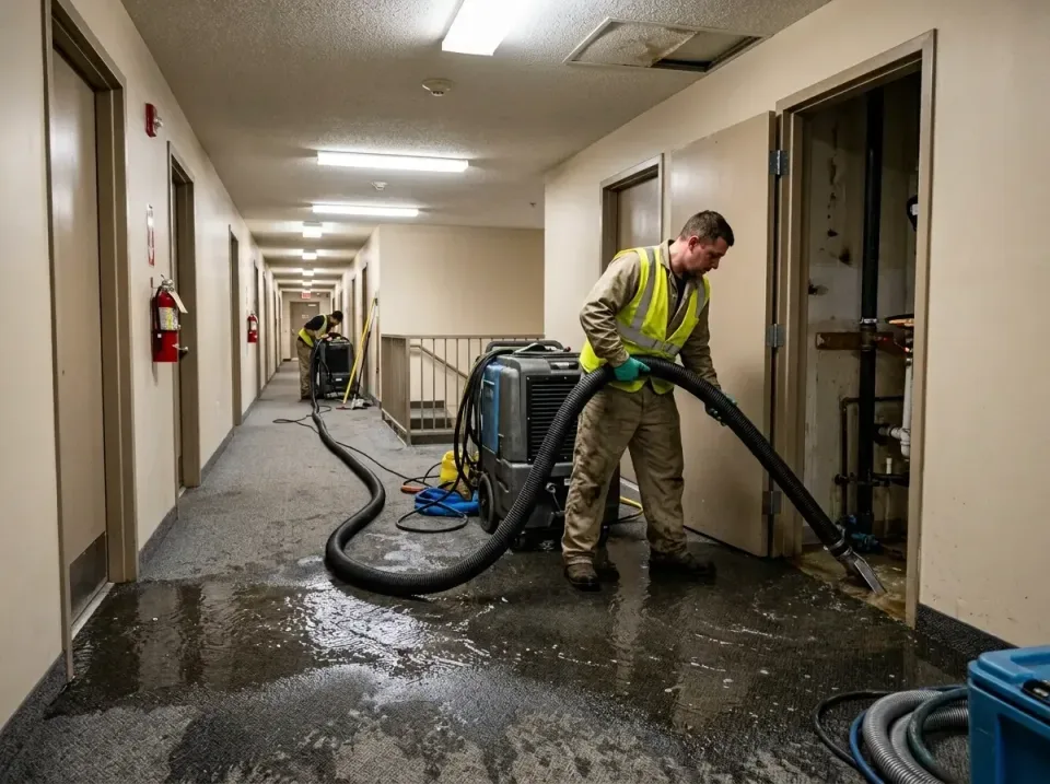multi-unit-apartment-hallway-f-005 — frequently asked questions, Emergency Burst Pipe Water Extraction & Removal in Hyattsvi…
